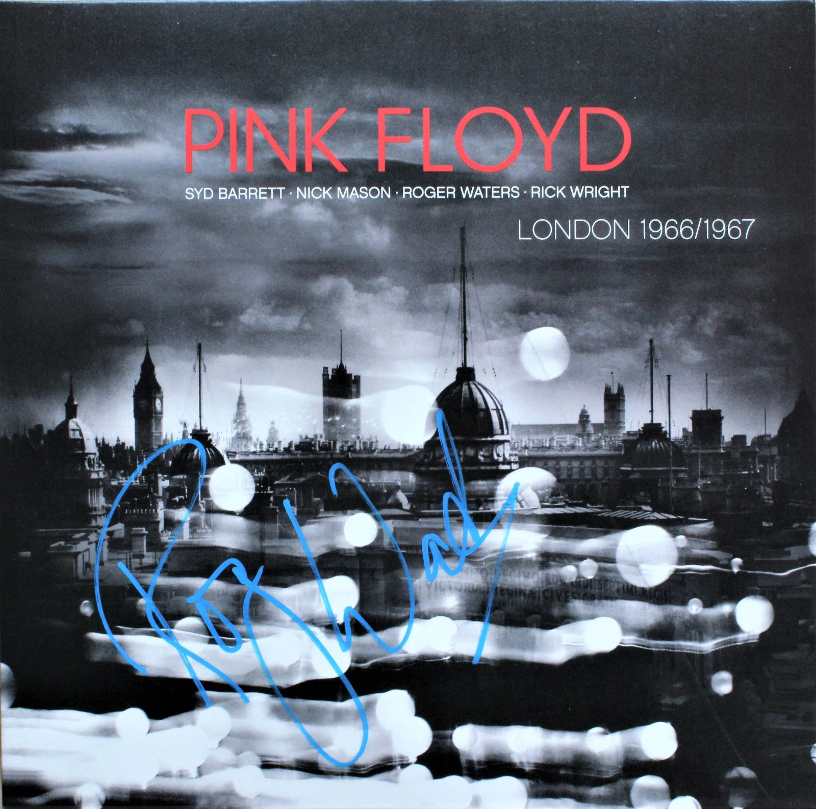PINK FLOYD RSD VINYL 2011 LONDON 1966/1967 Signed ROGER WATERS FA LOA
