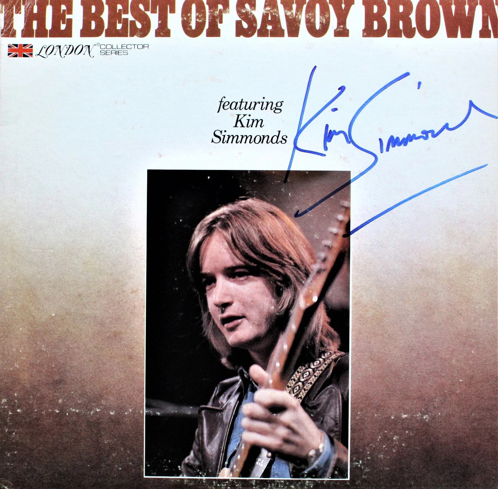KIM SIMMONDS of SAVOY BROWN Signed Vinyl Record 