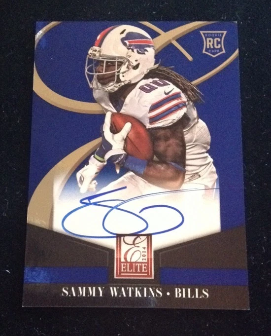 Sammy Watkins RC AUTO 2014 Elite BILLS
