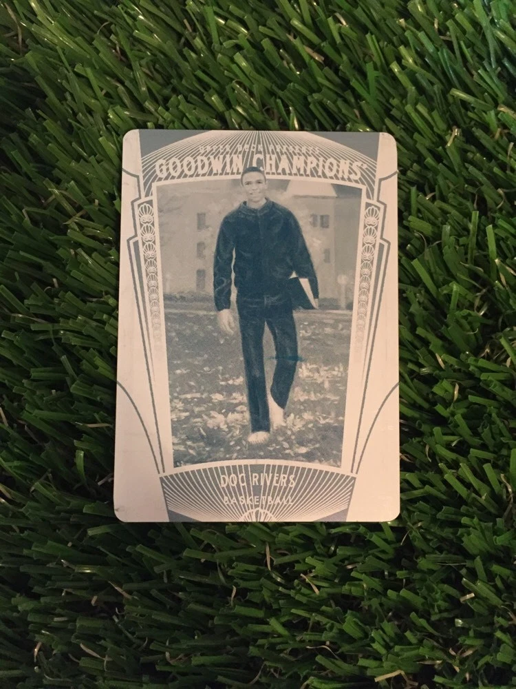 2015 Goodwin Champions DOC RIVERS Printing Plate 1/1 Cyan #77
