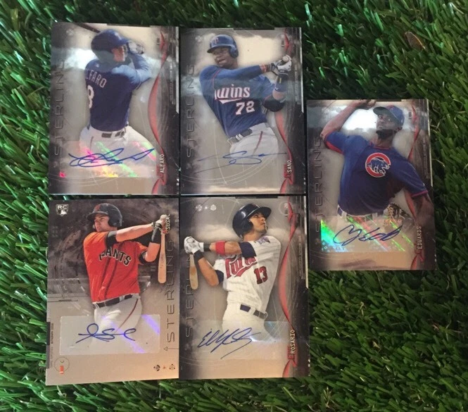 (5) 2014 BOWMAN STERLING PROSPECT LOT SANO/ALFARO/SUSAC/ROSARIO/EDWARDS
