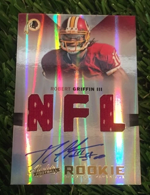 2012 Absolute ROOKIE Premiere Materials Jsy Auto #226 Robert Griffin III #D /299
