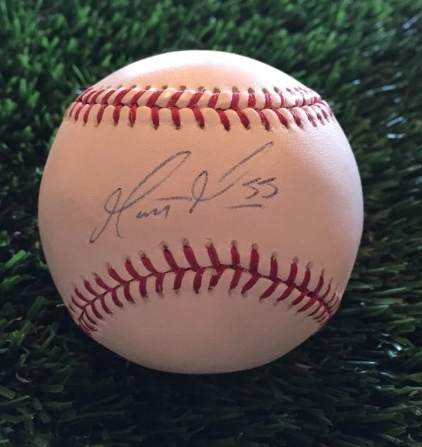 MATT MOORE Autographed Signed RAYS OMLB Baseball JSA/COA I89415
