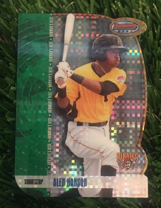 ALLEN HANSON 2012 BOWMANS BEST XFRACTOR DIE-CUT #ED /25 SP
