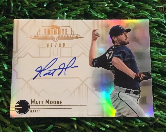 2014 Topps Tribute MATT MOORE On Card Auto #ED /99 GIANTS
