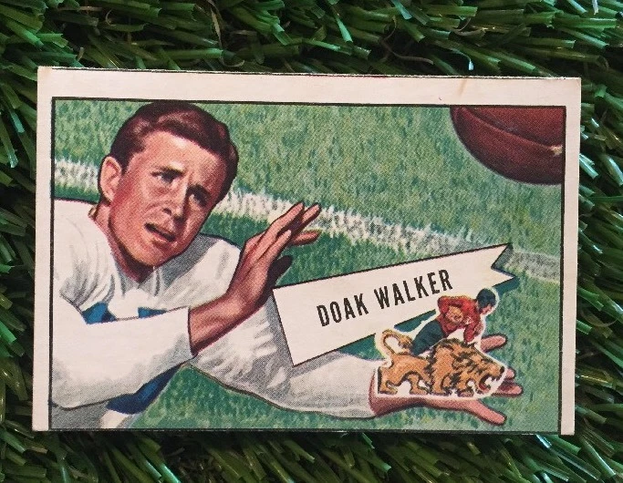1952 Bowman Large #3 Doak Walker VGEX See Pics
