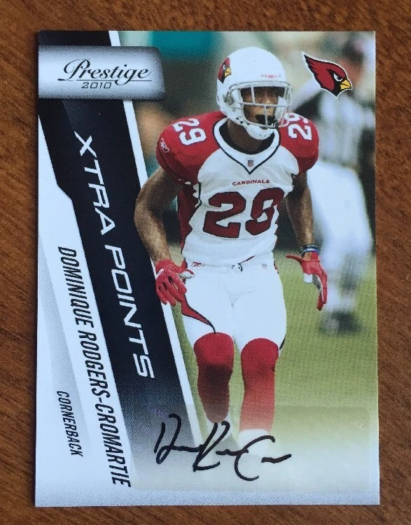 2010 PRESTIGE DOMINIQUE RODGERS-CROMARTIE ROOKIE AUTOGRAPH BLACK XP #D /134
