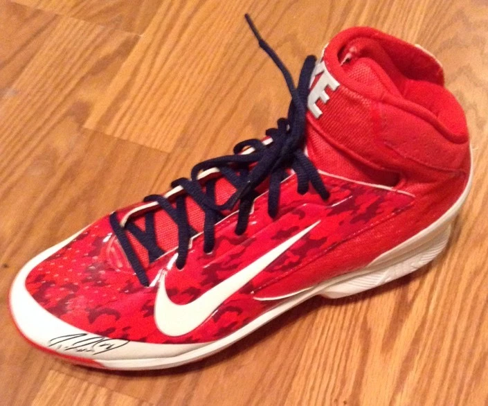 JASON WERTH Signed Cleat Autographed JSA COA WASHINGTON NATIONALS STAR
