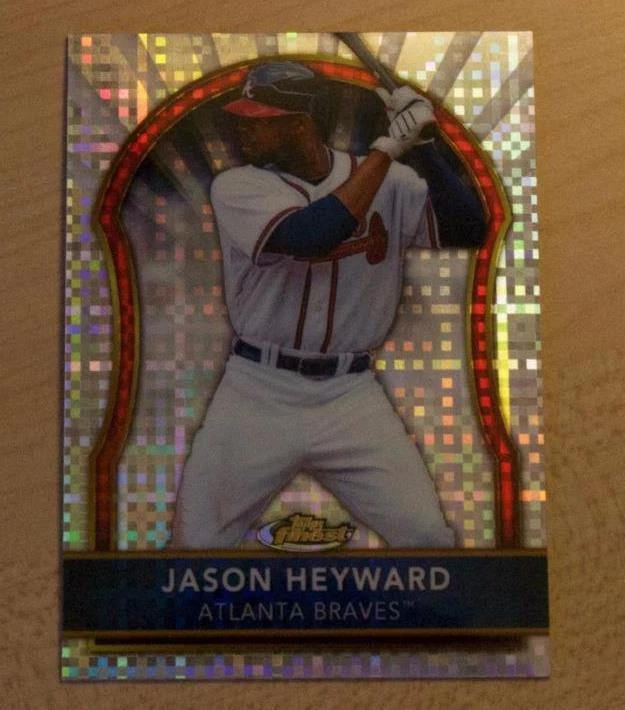 2011 TOPPS FINEST JASON HEYWARD XFRACTOR RC #ED /299 CUBS HOT
