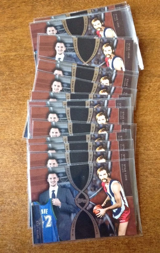 Lot Of (20) 2008-09 Topps In the Genes #IG3 Kevin Love Stan Love - NM-MT
