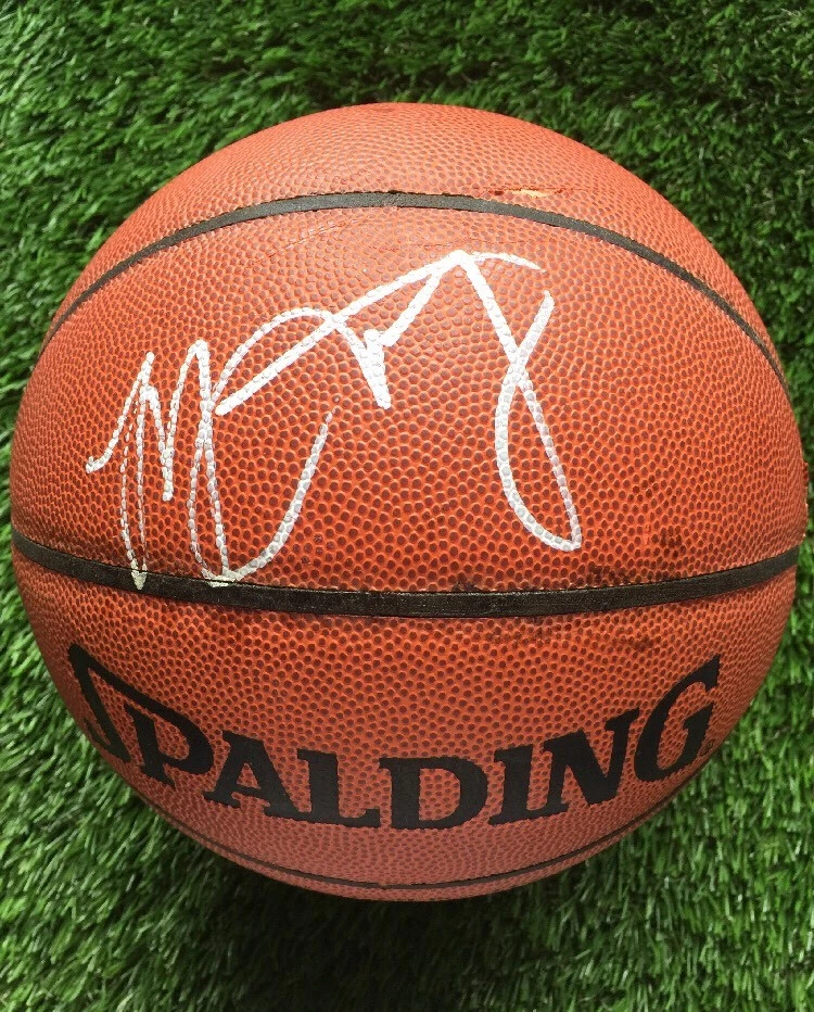 Marcus Camby Signed Autographed Spalding Full NBA Basketball Score Board JSA/COA

