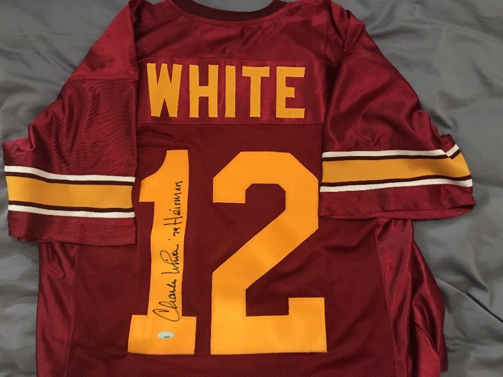 Charles White '79 Heisman USC Trojans Signed Auto Jersey TRI-STAR Coa
