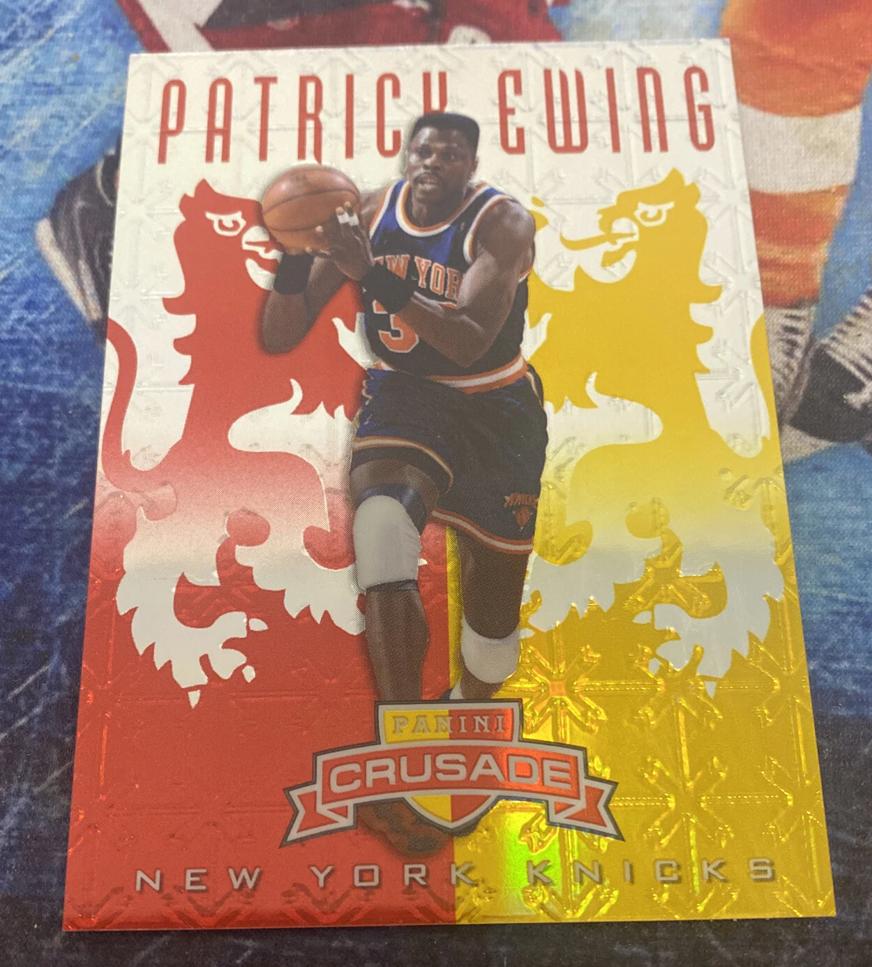 2012-13 Panini Crusade Red /99 Patrick Ewing #109 HOF
