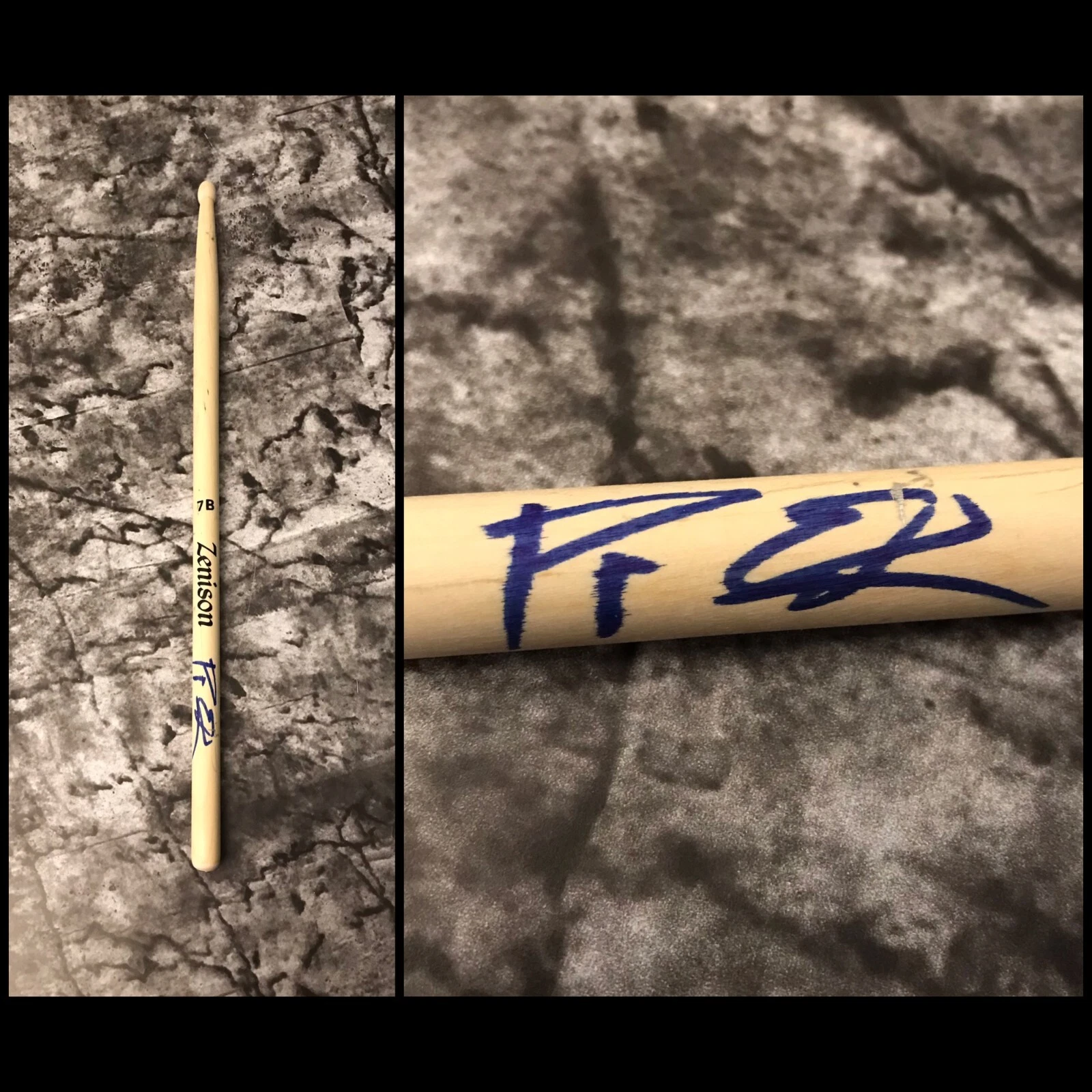 GFA Foghat Original Drummer * ROGER EARL * Signed New Drumstick R2 COA
