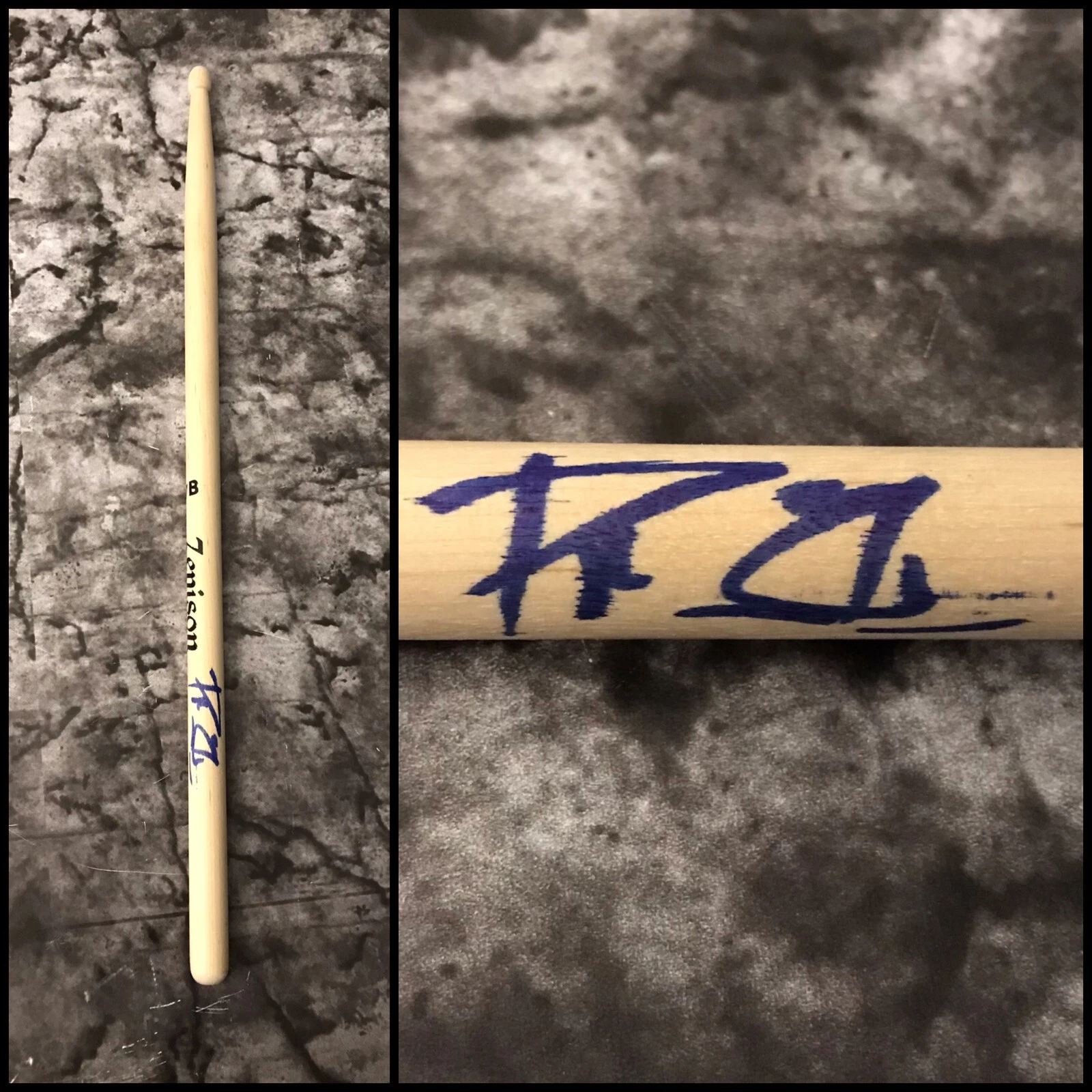 GFA Foghat Original Drummer * ROGER EARL * Signed New Drumstick R6 COA
