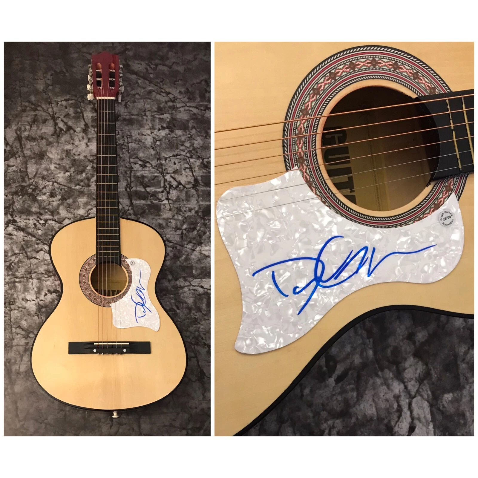 GFA Good Ol' Man Country Star * DREW GREEN * Signed Acoustic Guitar D3 COA
