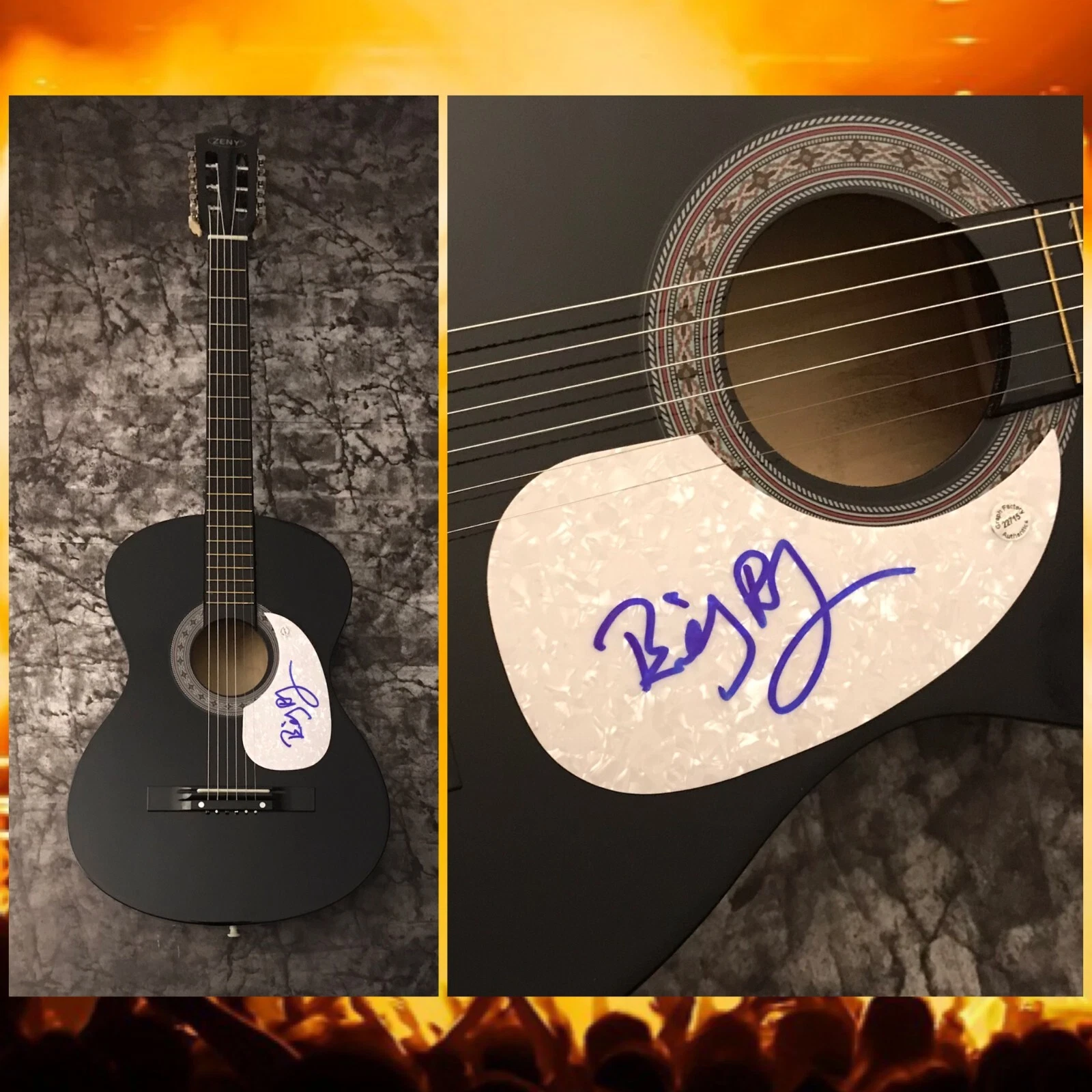 GFA The Boxmasters Star * BILLY BOB THORNTON * Signed Acoustic Guitar B1 COA
