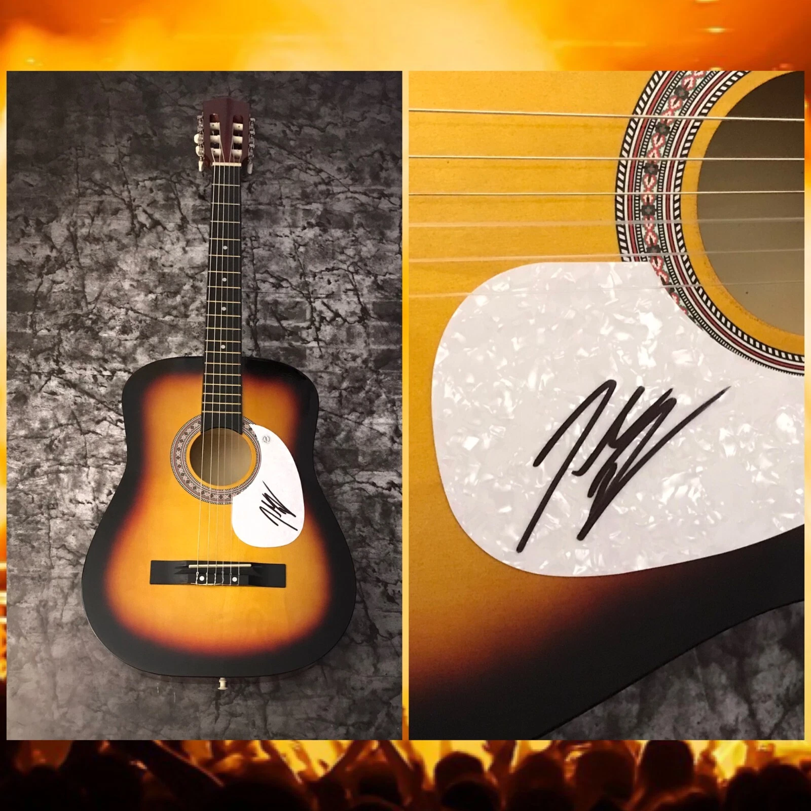 GFA Next Thing You Know * JORDAN DAVIS * Signed Acoustic Guitar COA
