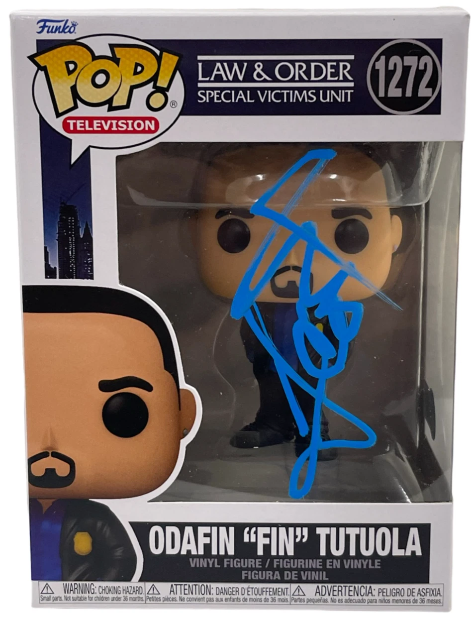 Ice-T Signed Fin Tutuola 1272 Funko Law & Order SVU Autograph Beckett
