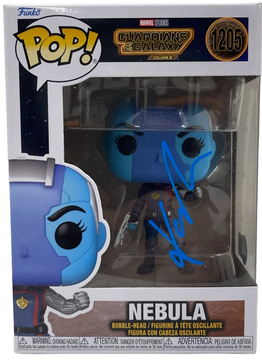 KAREN GILLAN SIGNED FUNKO 1205 NEBULA GUARDIANS OF THE GALAXY 3 BECKETT
