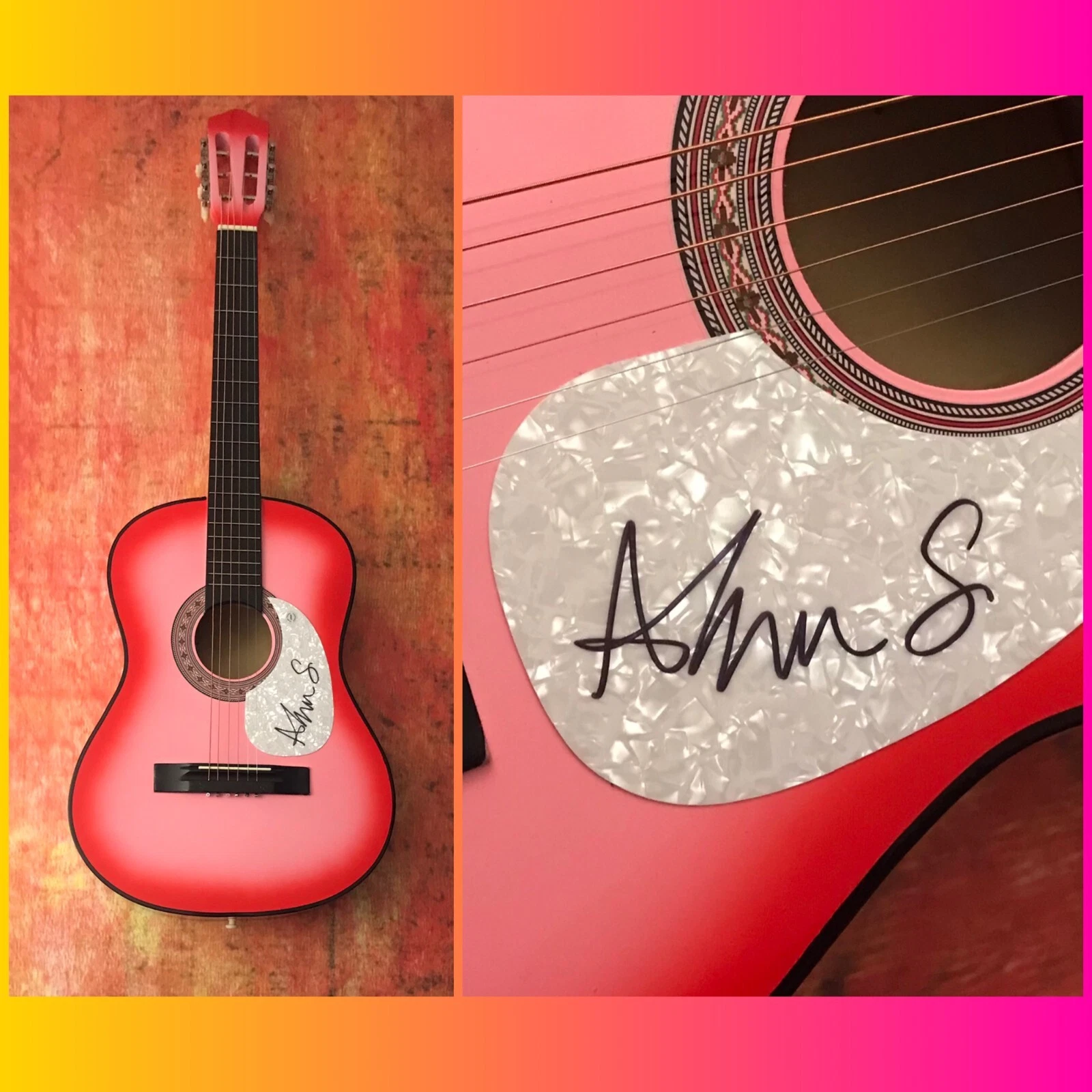 GFA Twenty Something * ALANA SPRINGSTEEN * Signed Acoustic Guitar COA
