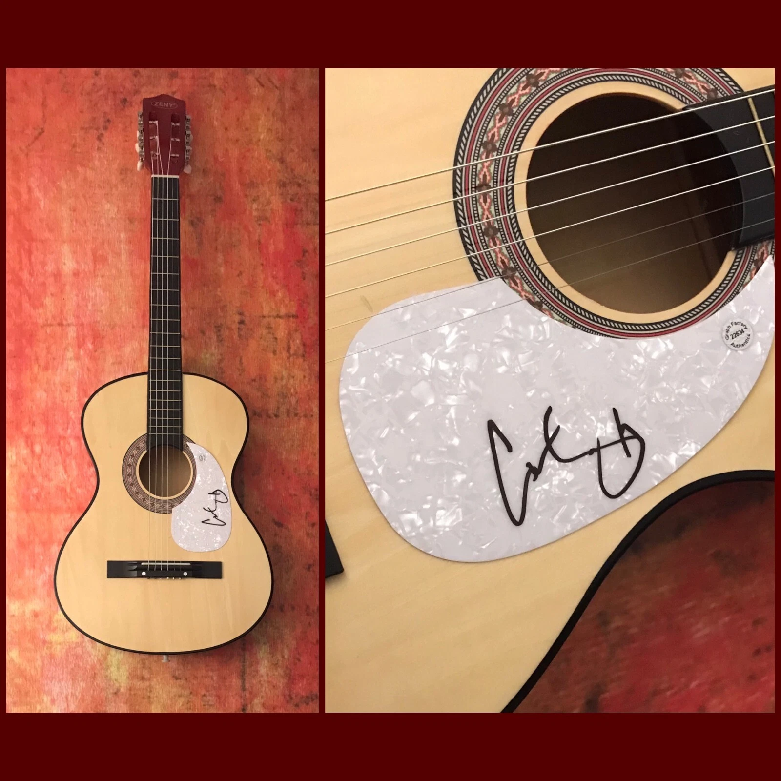 GFA Bronco Love You Like That * CANAAN SMITH * Signed Acoustic Guitar C3 COA
