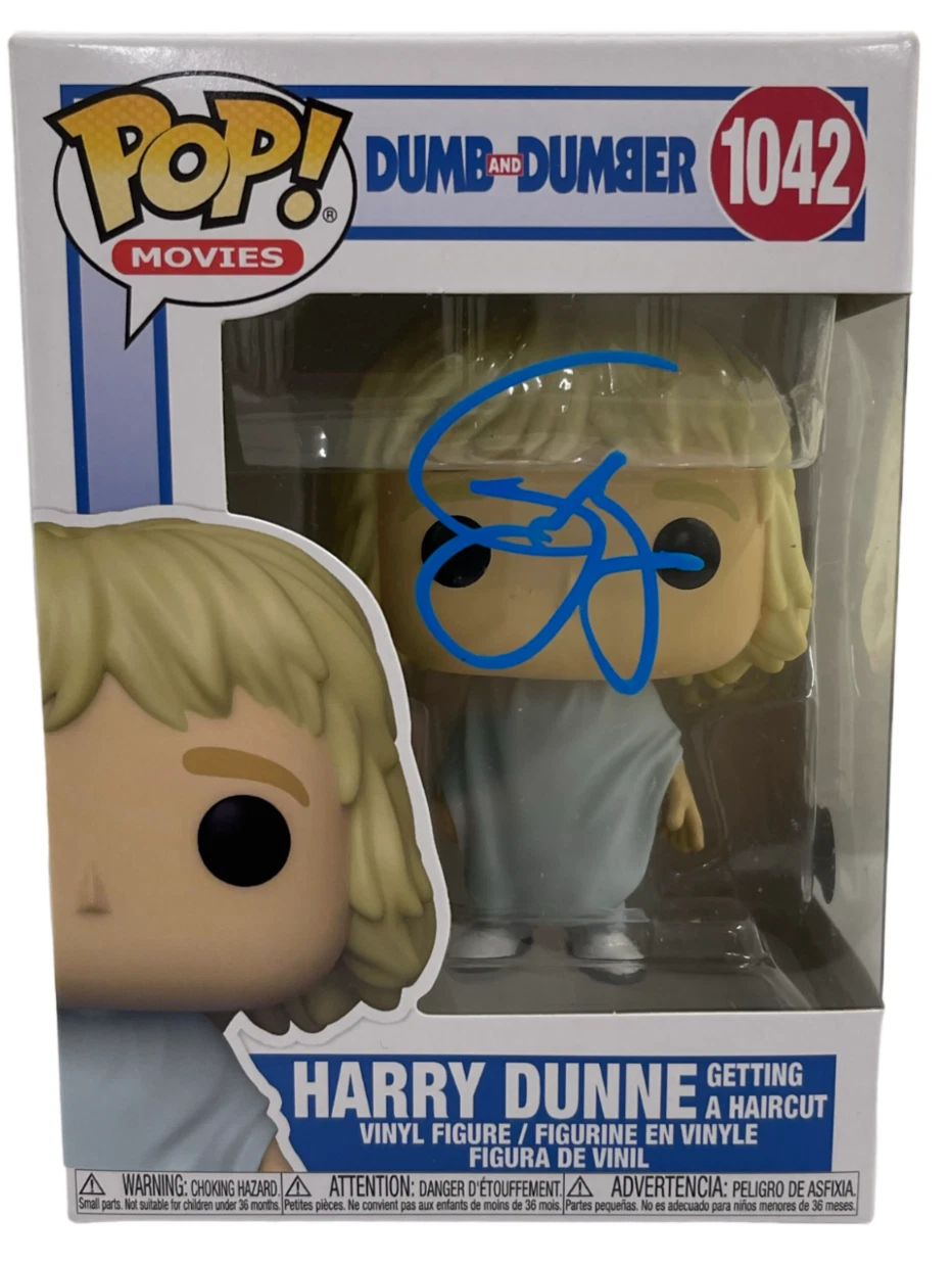 Jeff Daniels Signed Harry Dune Funko 1042 Dumb and Dumber Autograph Beckett
