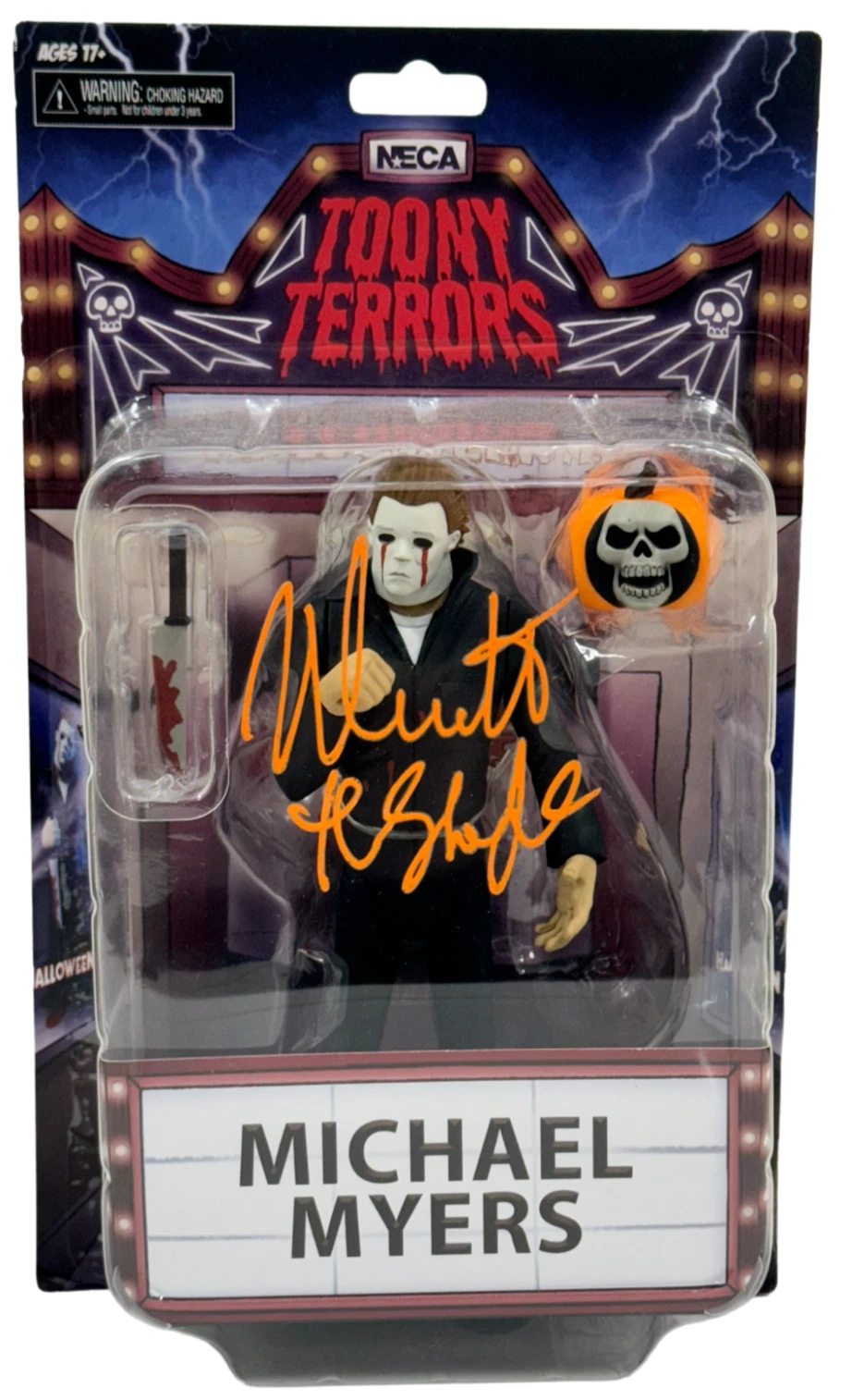 Nick Castle Signed Neca Toony Terros Figure Michael Myers Autograph Beckett
