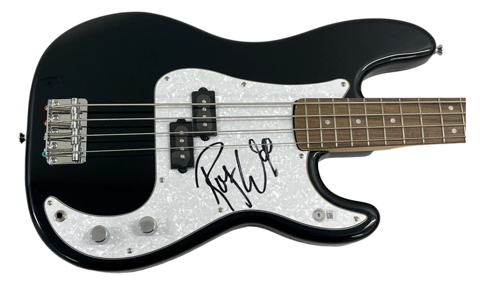 Roger Waters Signed Fender Bass Guitar Pink Floyd Authentic Autograph Beckett
