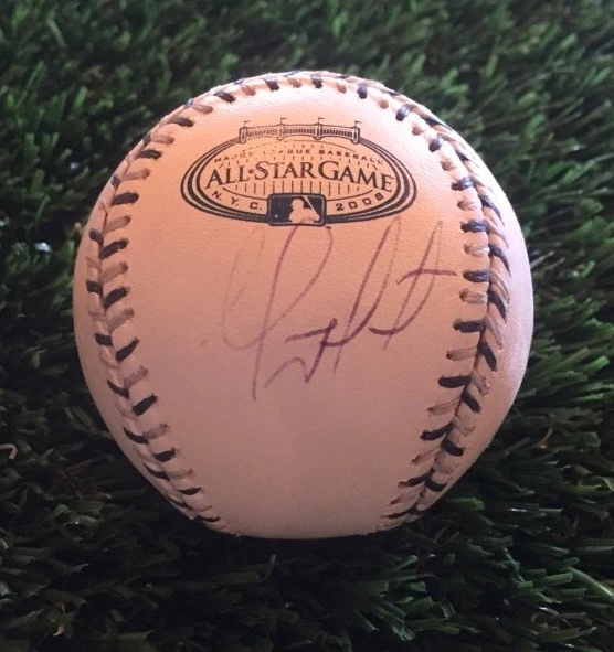GEOVANY SOTO Autographed Signed 2008 ALL STAR GAME NYC Baseball PSA/DNA I53909
