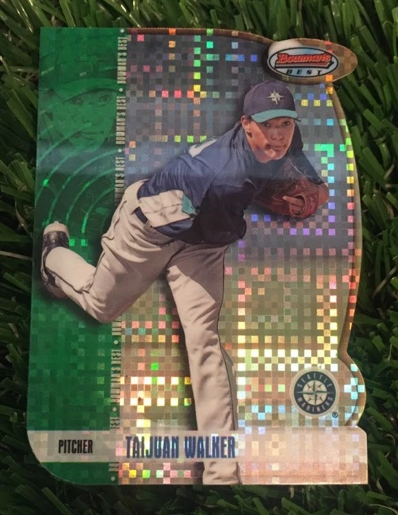 TAIJUAN WALKER 2012 BOWMANS BEST XFRACTOR DIE-CUT ##ED /25 SP
