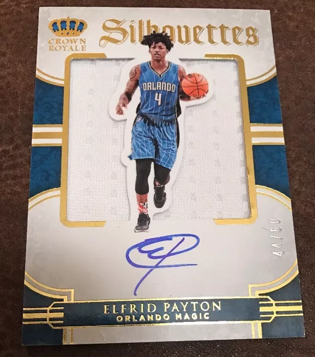 2015-16 Crown Royale Silhouettes Jersey Auto Elfrid Payton /60
