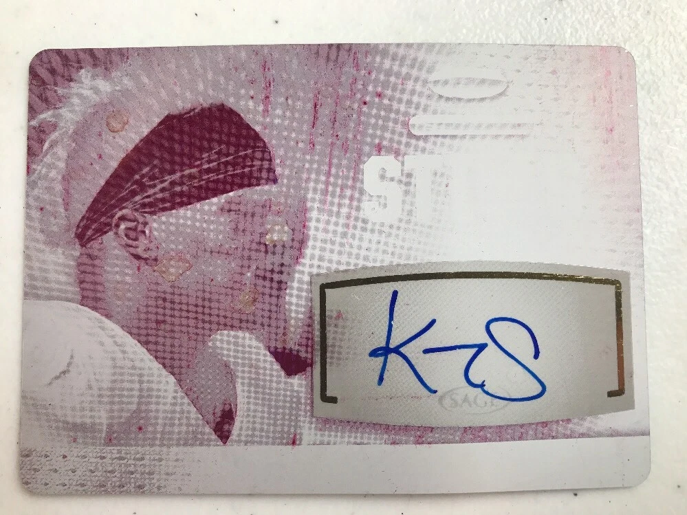 2013 SAGE HIT KENNY STILLS MAGENTA PRINTING PLATE AUTO RC #1/1
