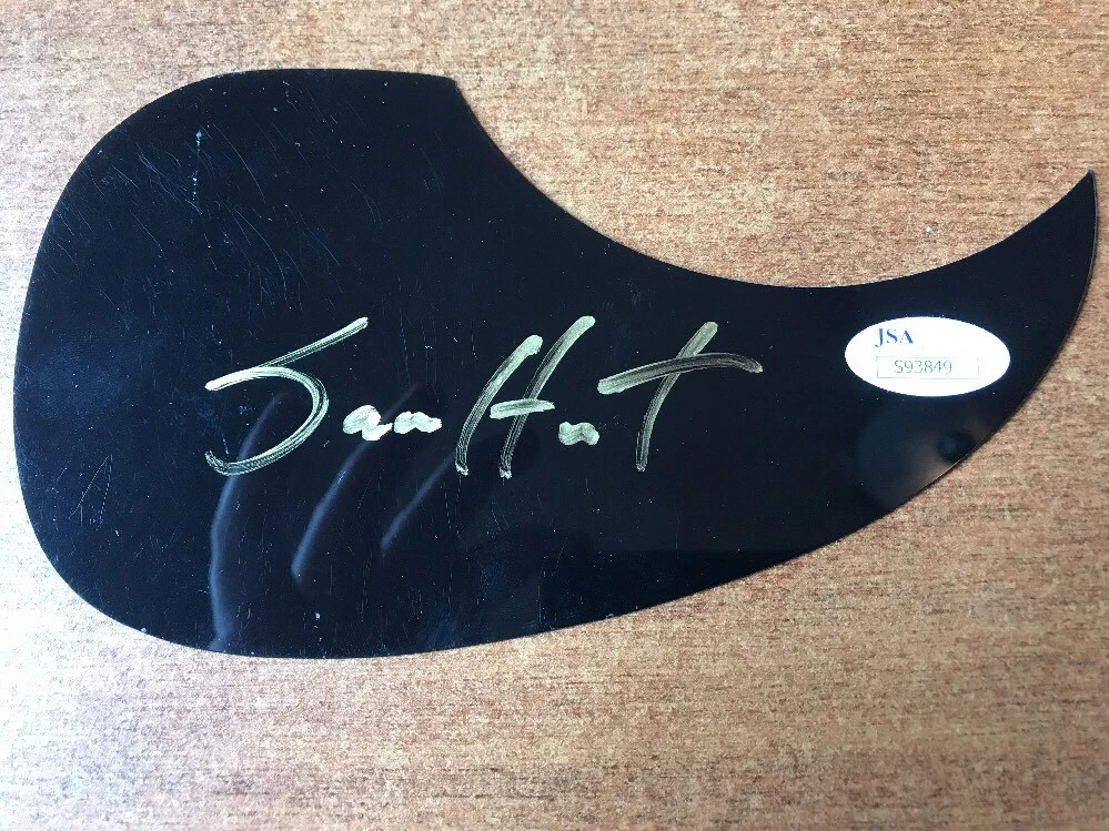 Sam Hunt SIGNED PICK GUARD JSA COA STAR

