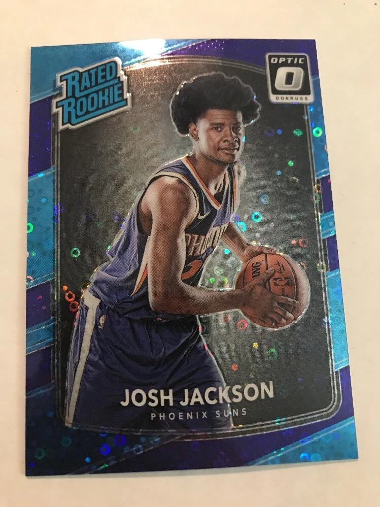 2017-18 Panini Donruss Optic Fast Break JOSH JACKSON Rookie RC Purple 106/155
