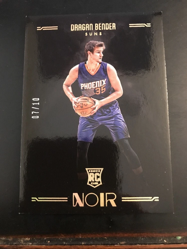 Dragan Bender 2016-17 Panini Noir Color Gold RC SUNS 7/10 Ssp
