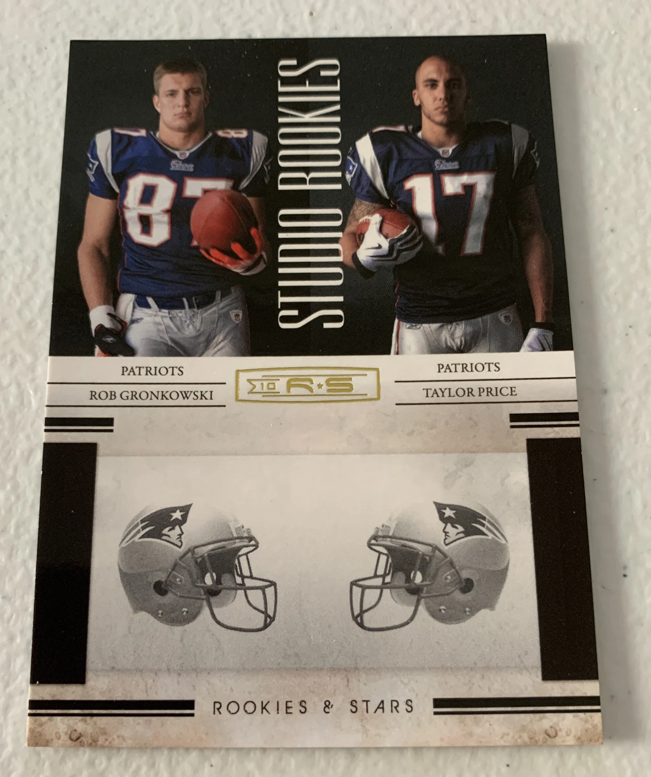 2010 Rookies And Stars Rob Gronkowski Taylor Price 432/500 Studio RCs

