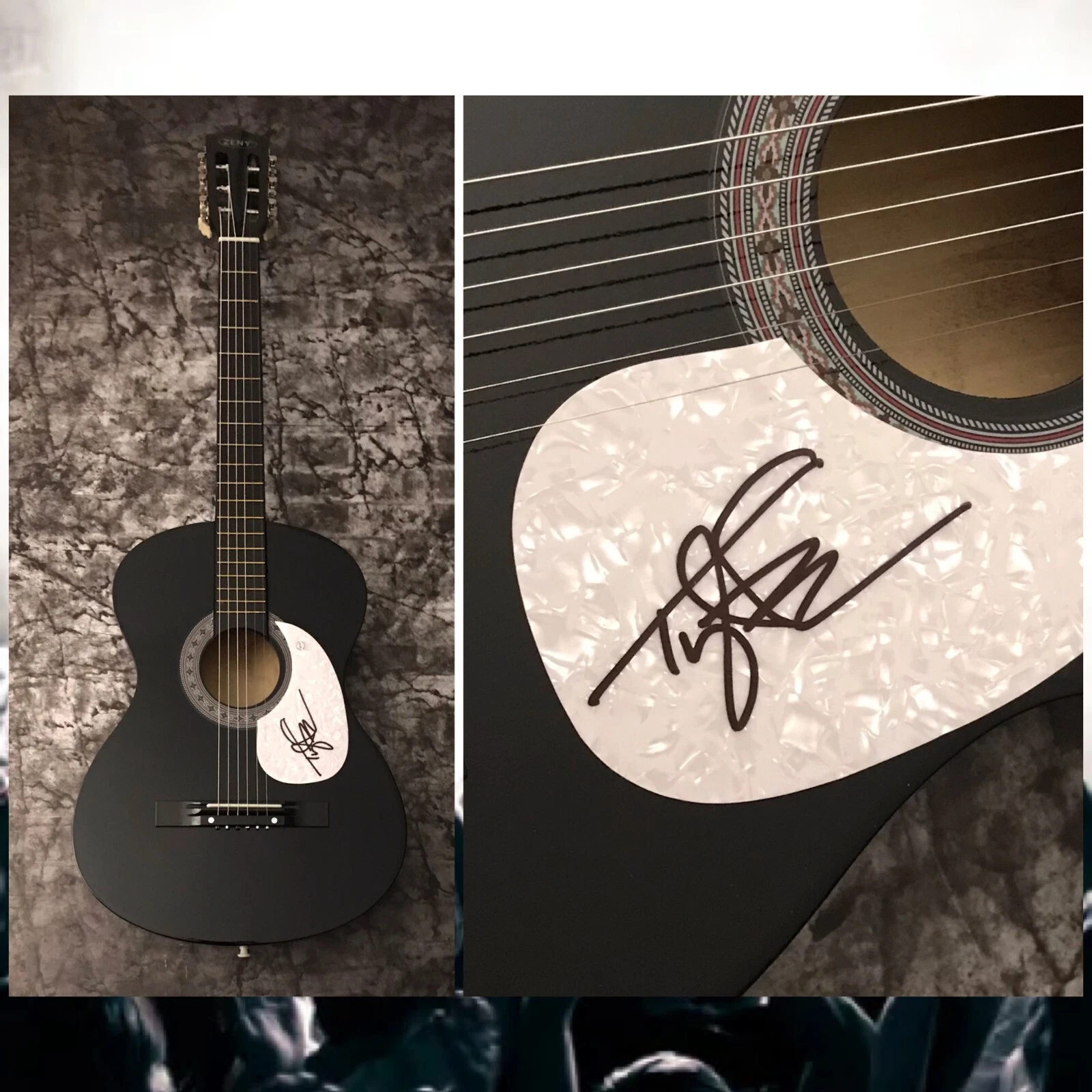 GFA Redneck Crazy Country Star * TYLER FARR * Signed Acoustic Guitar T1 COA
