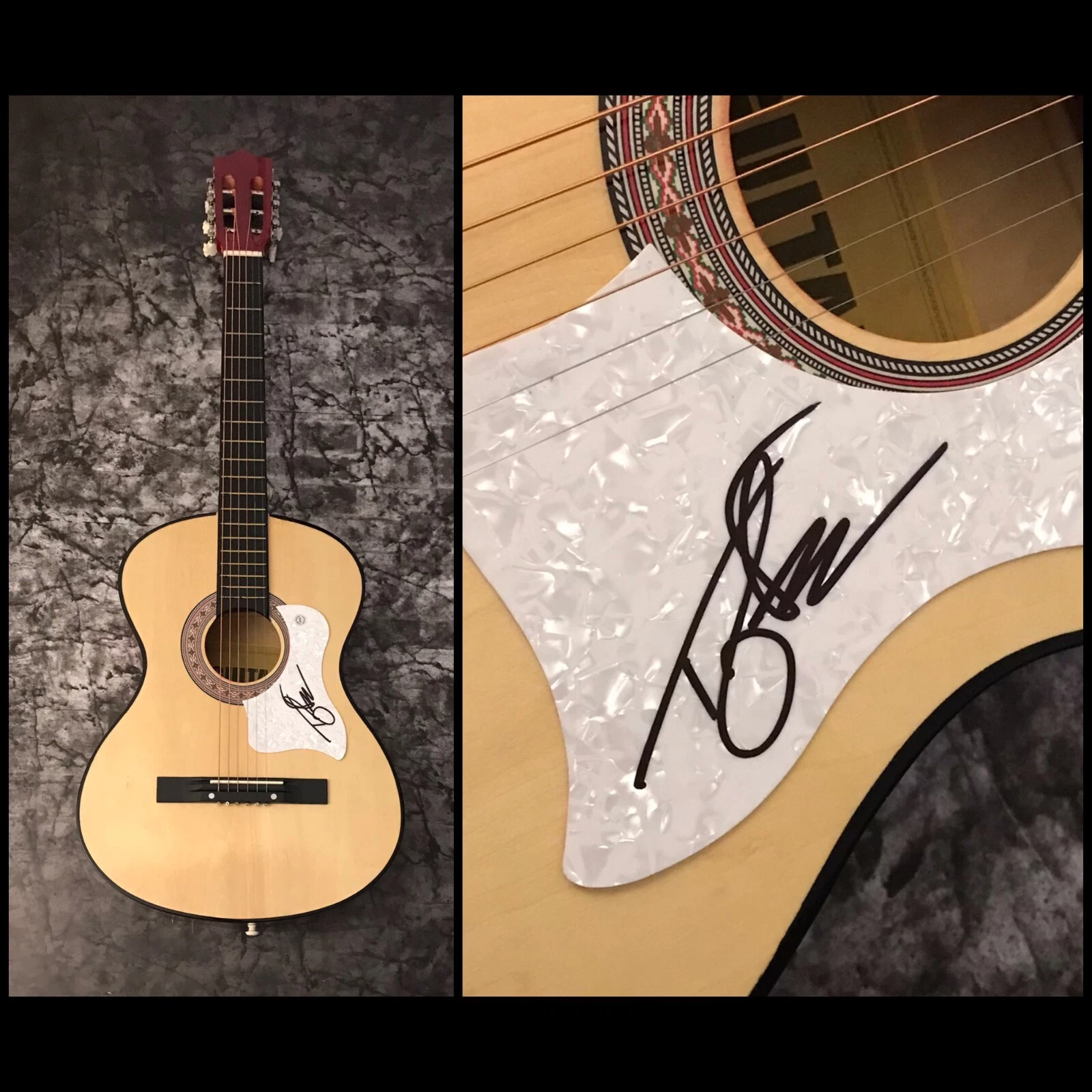 GFA Redneck Crazy Country Star * TYLER FARR * Signed Acoustic Guitar T3 COA
