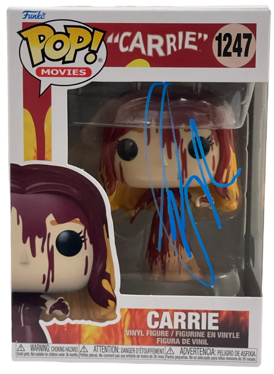Chloe Moretz Carrie 1247 Signed Funko Authentic Autograph Beckett
