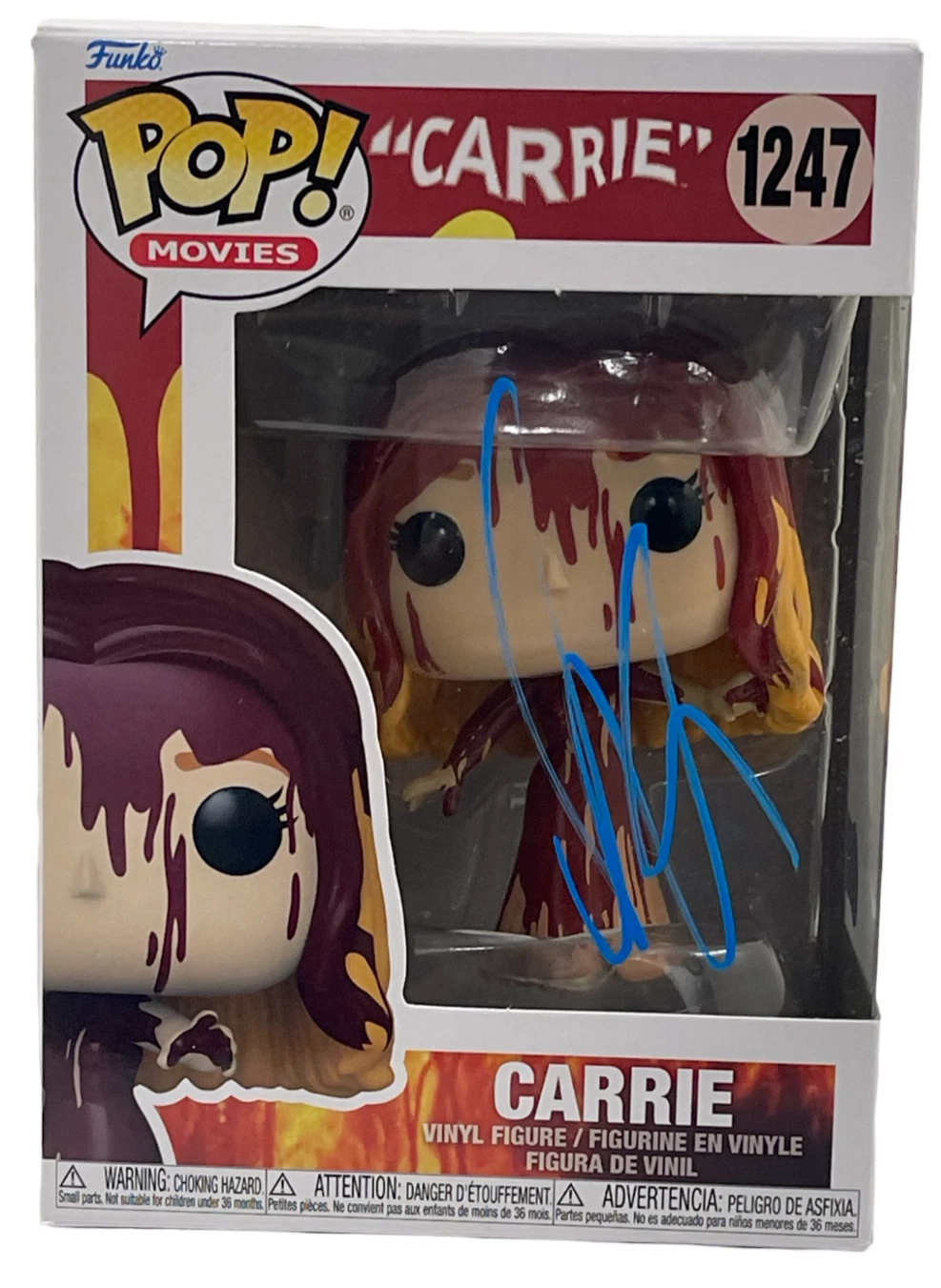 Chloe Moretz Carrie 1247 Signed Funko Authentic Autograph Beckett
