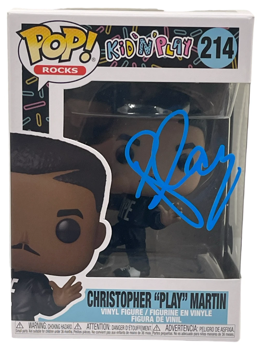 Christopher Play Martin Signed Funko Kid n Play House Party Autograph Beckett
