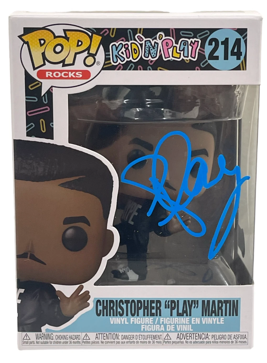Christopher Play Martin Signed Funko Kid n Play House Party Autograph Beckett
