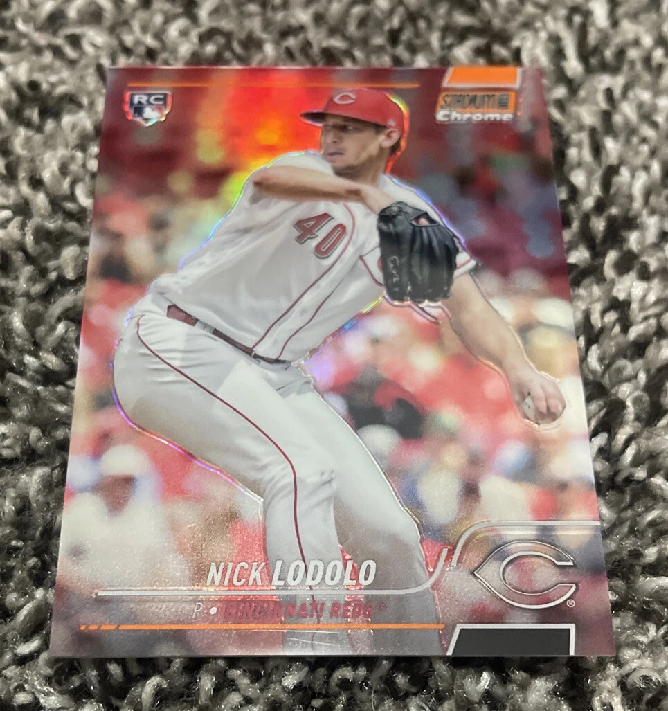 NICK LODOLO 2022 Stadium Club Chrome #51 Rookie Orange Refractor SSP /25
