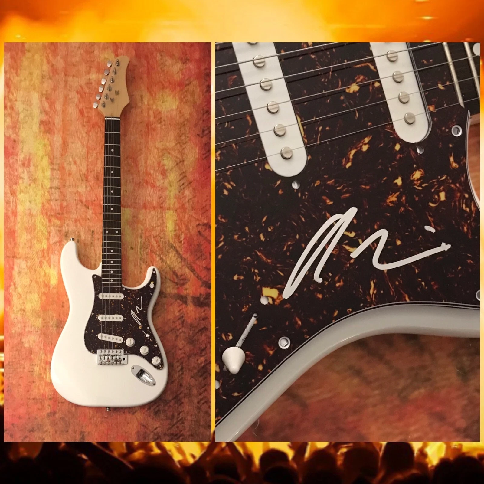 GFA Trick and Treehouse Star * ALEX G * Signed Electric Guitar A1 COA
