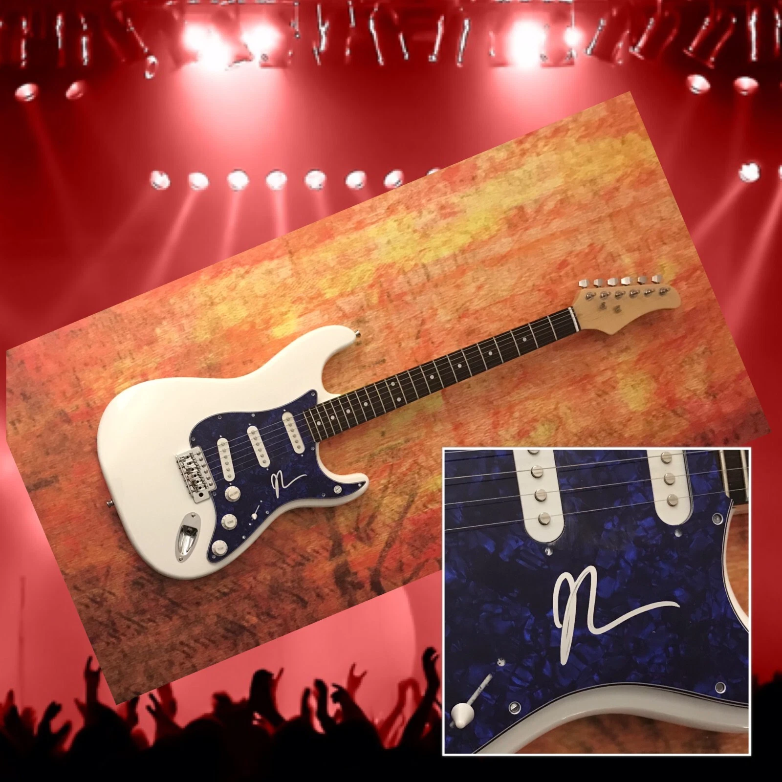 GFA Figures Star Singer * JESSIE REYEZ * Signed Electric Guitar J1 COA
