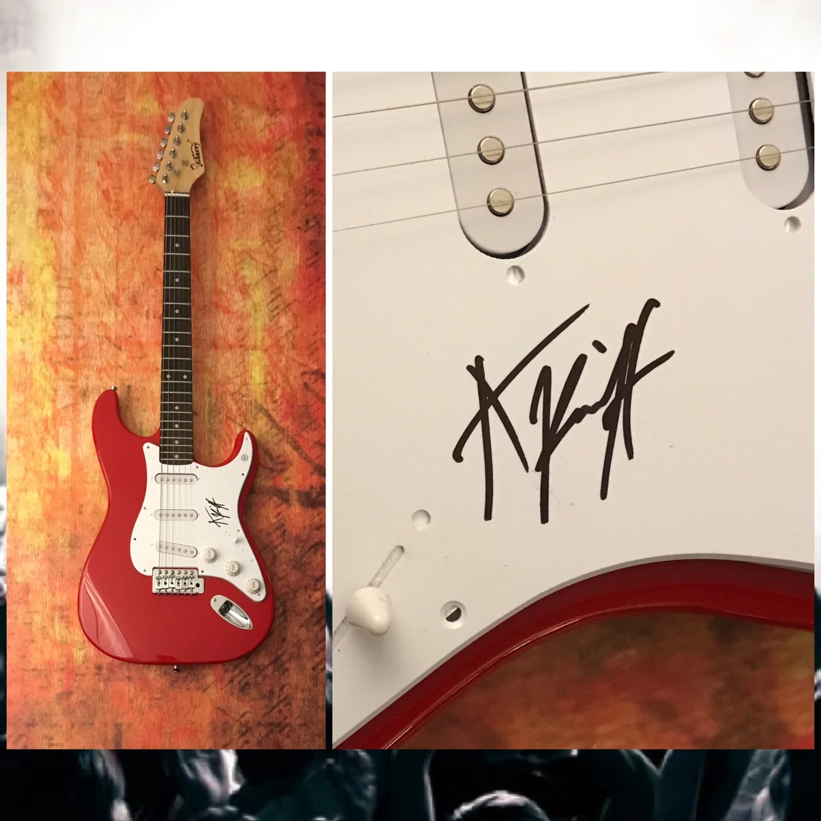 GFA More Than Friands Star * AIDAN BISSETT * Signed Electric Guitar COA
