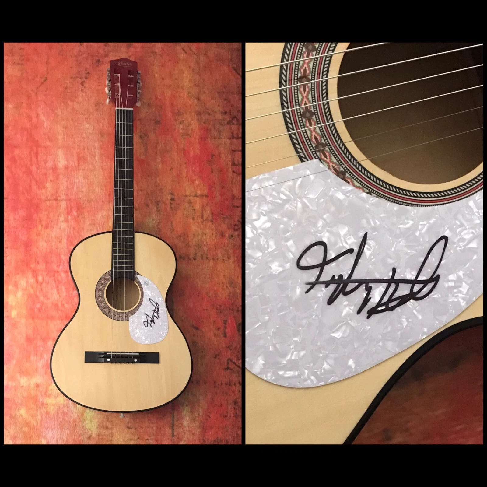 GFA Time in This Truck * TAYLOR HOLDER * Signed Acoustic Guitar COA
