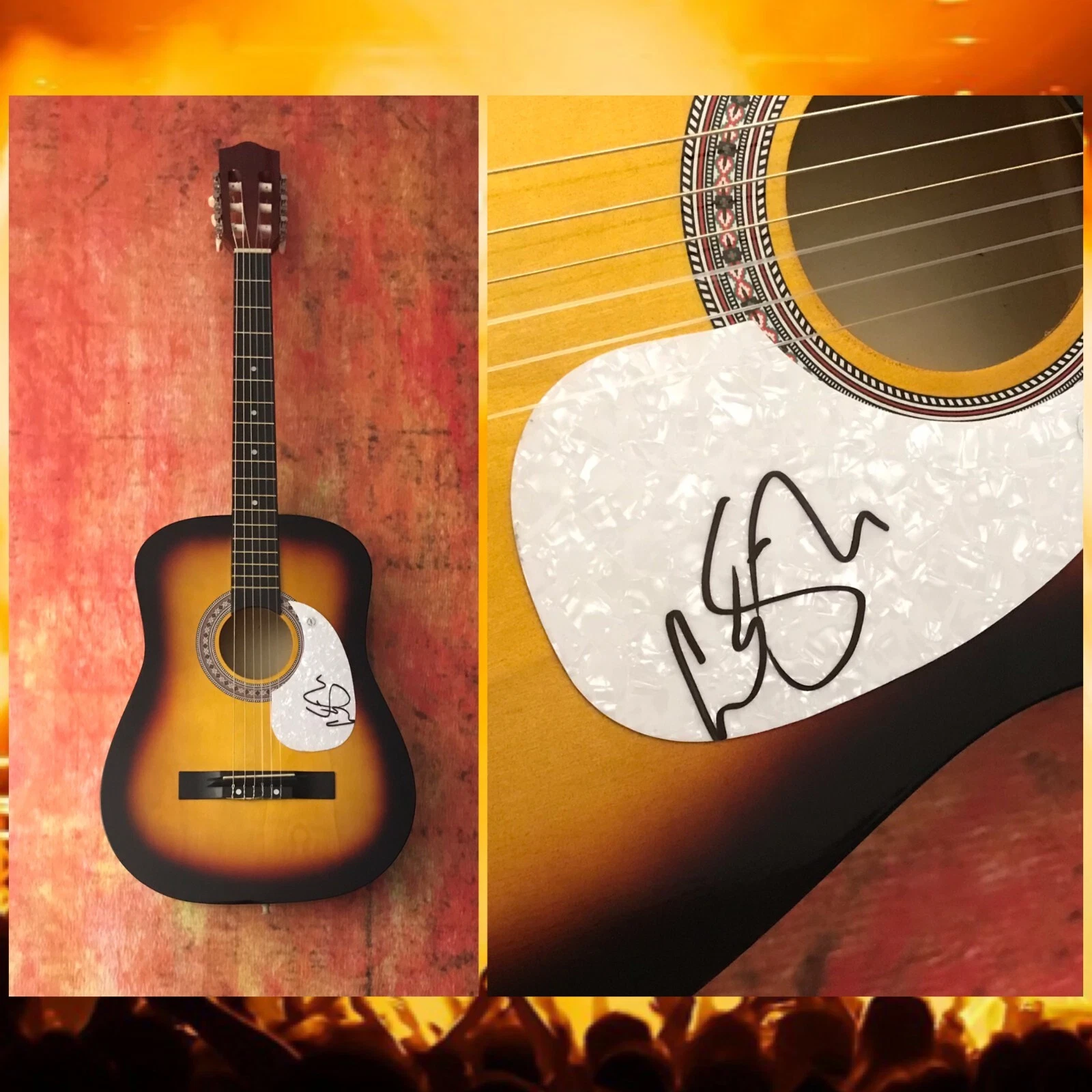 GFA Bronco Love You Like That * CANAAN SMITH * Signed Acoustic Guitar C1 COA
