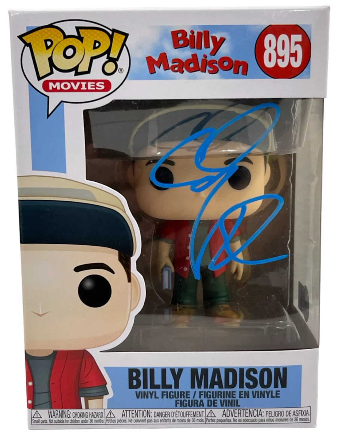 Adam Sandler Signed Billy Madison 905 Funko Authentic Autograph Beckett
